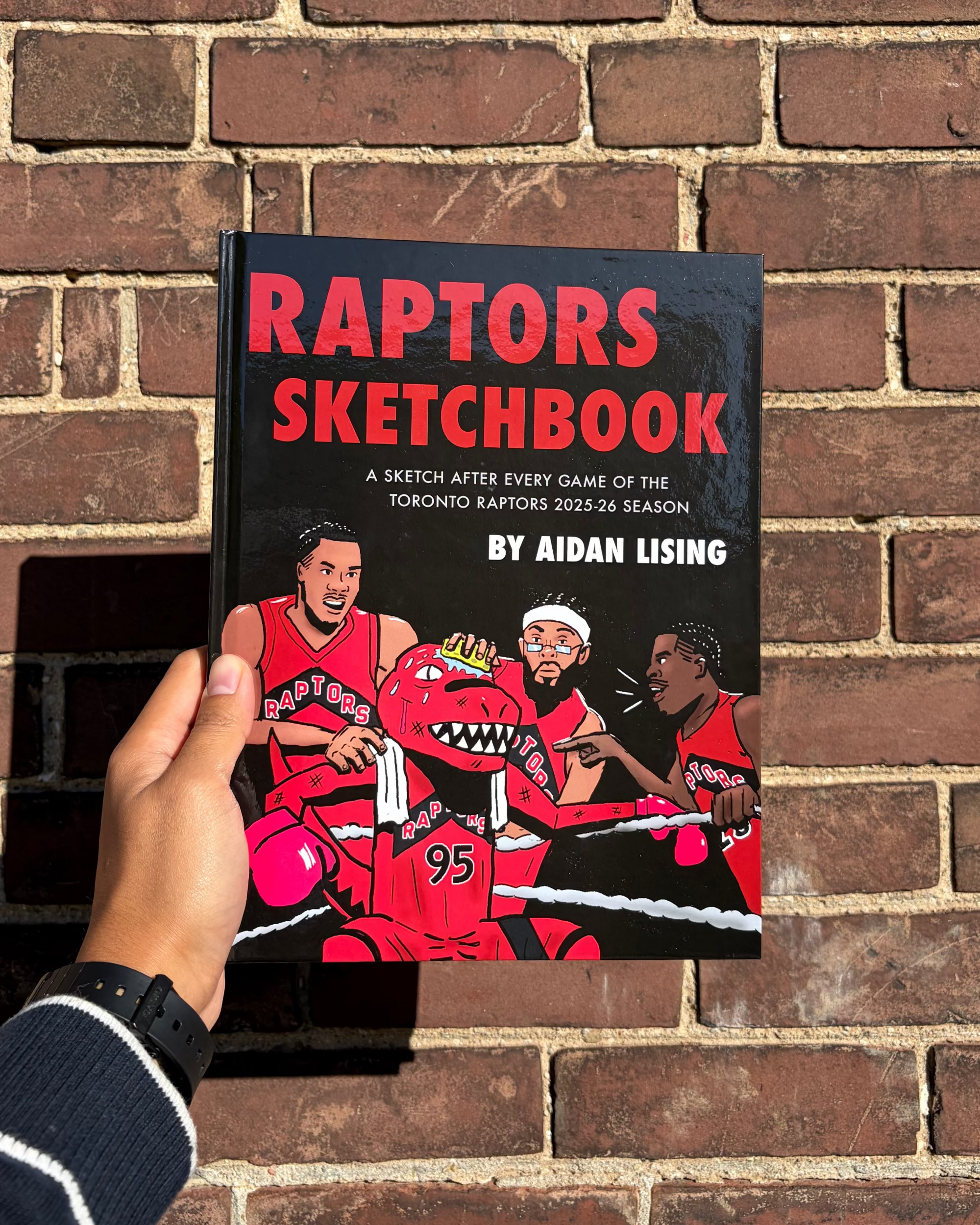 Raptors Sketchbook: A sketch after every game of the Toronto Raptors 2025-26 season